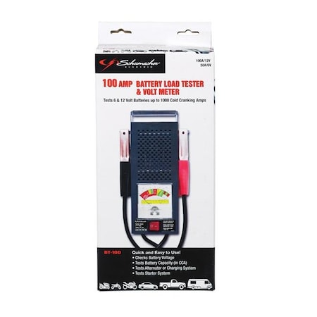 Schumacher Electric Schumacher Electric BT-100 6 V & 12 V - Battery Load Tester 8294191